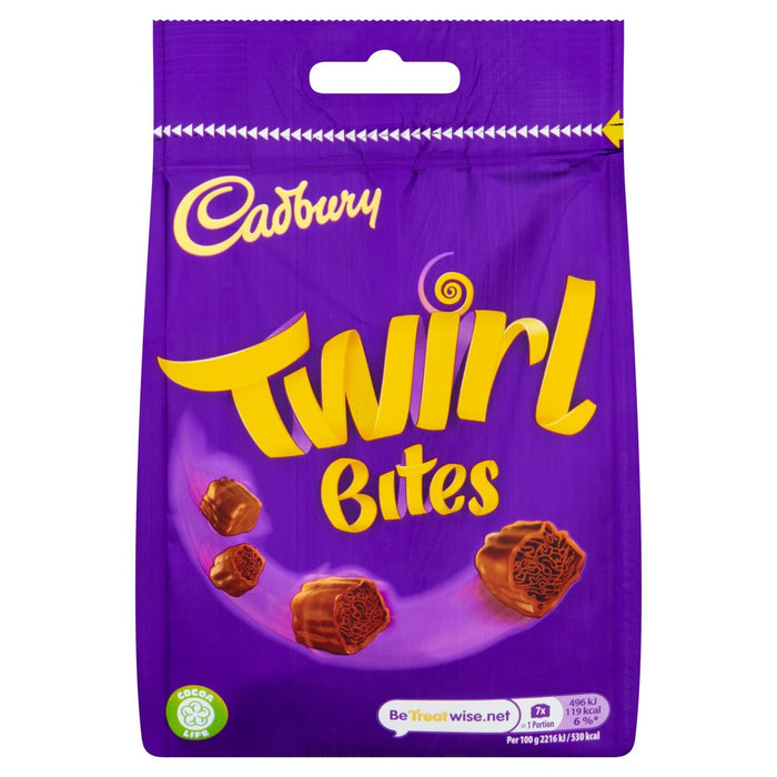 Cadbury Twirl Bocados 109g 