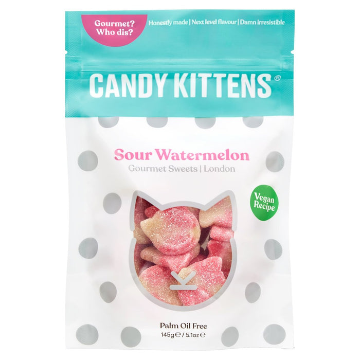 Süßigkeiten Kätzchen saure Wassermelonen gemeinsame Tasche 145g