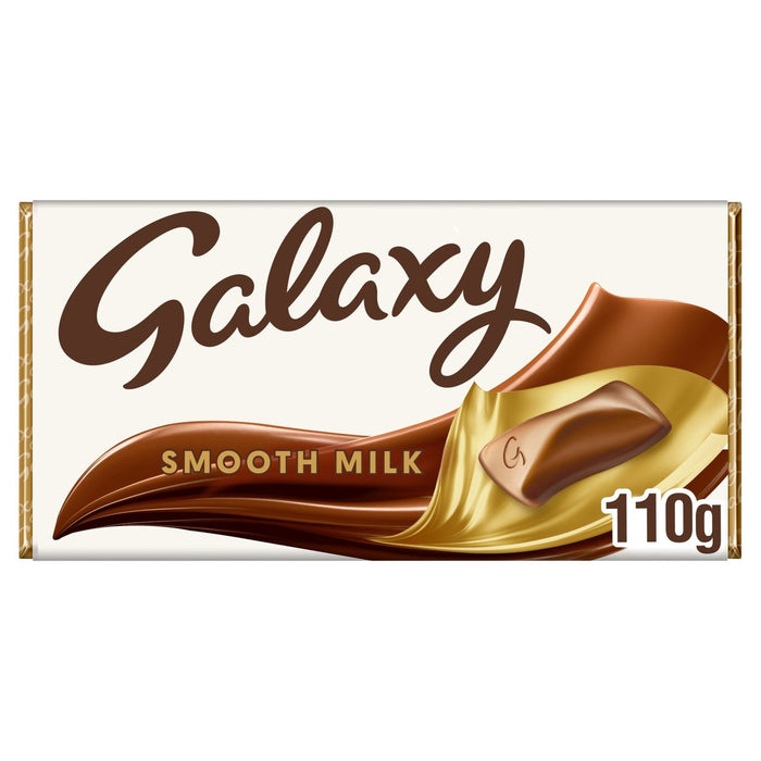 Tableta de Chocolate con Leche Suave Galaxy 110g 
