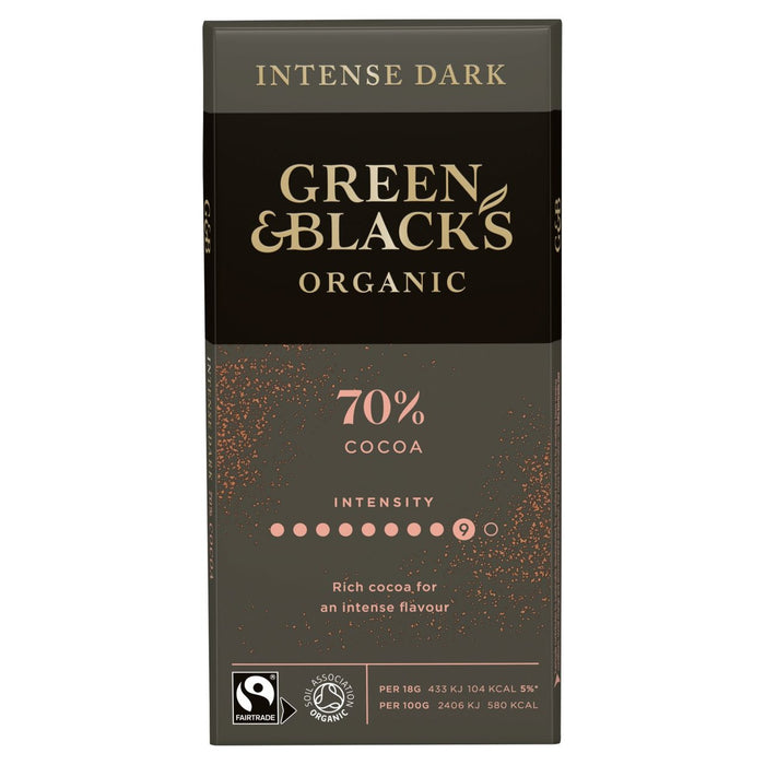 Green & Black's 70% dunkel 90 g