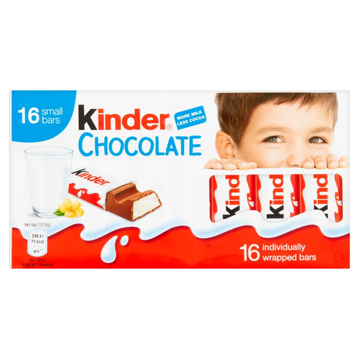 Kinder Chocolate 16 mini golosinas 200g