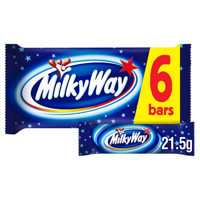 Barra de Chocolate Milky Way Multipack 6 x 21.5g 
