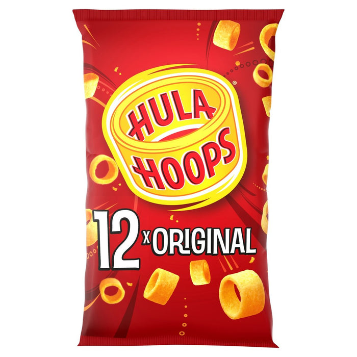 Hula Hoops Original Multipack رقائق البطاطس 12 في كل علبة