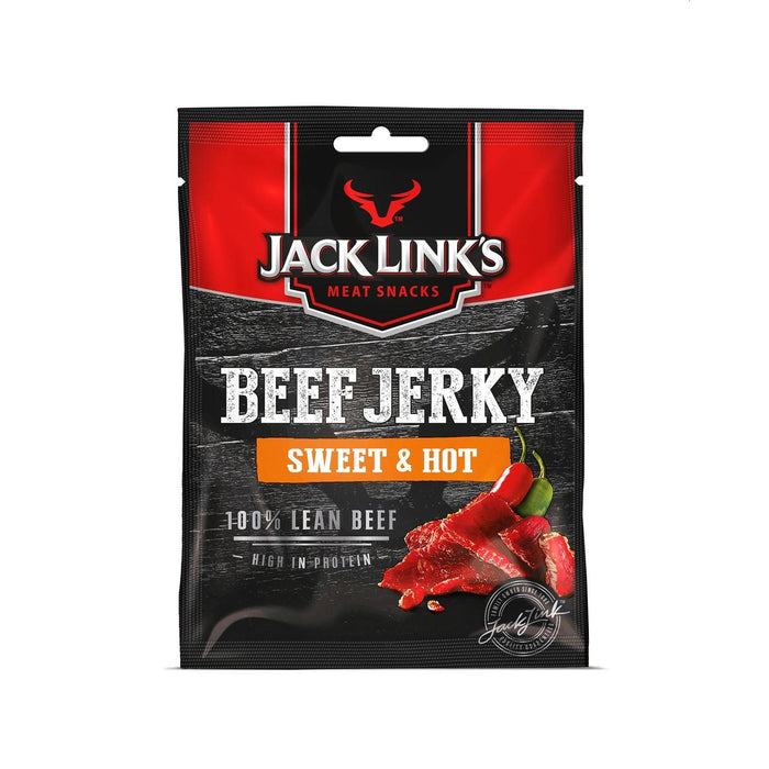 جاك لينكس لحم البقر الحلو والساخن 25 جرام