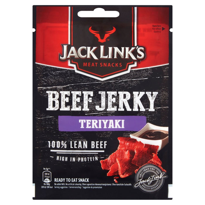 Jack enlaza Teriyaki Beef Jerky 25G