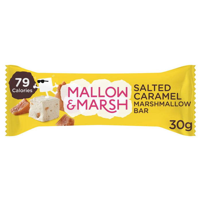 Mallow & Marsh Salted Caramel Marshmallow Bar 30g
