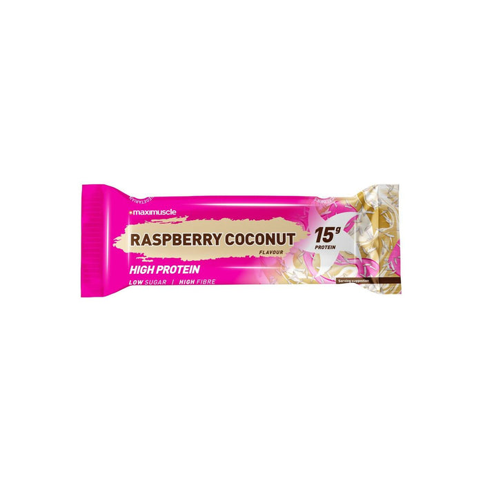 Maximuscle Raspberry Coconut Protein Bar 45g