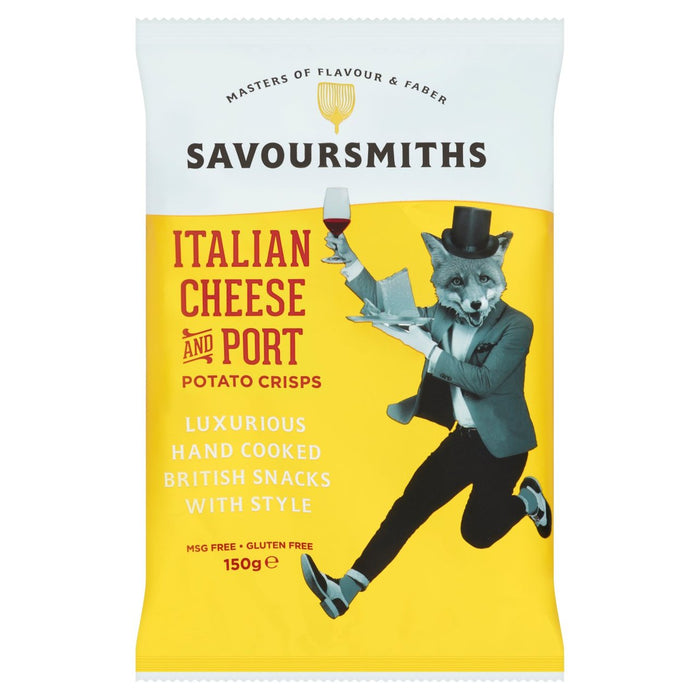 سافورسميث الجبن الإيطالي ورقائق البطاطس الإنجليزية الفاخرة 150 جرام