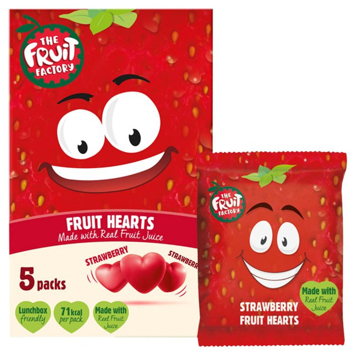 The Fruit Factory Hearts 5 x 20g