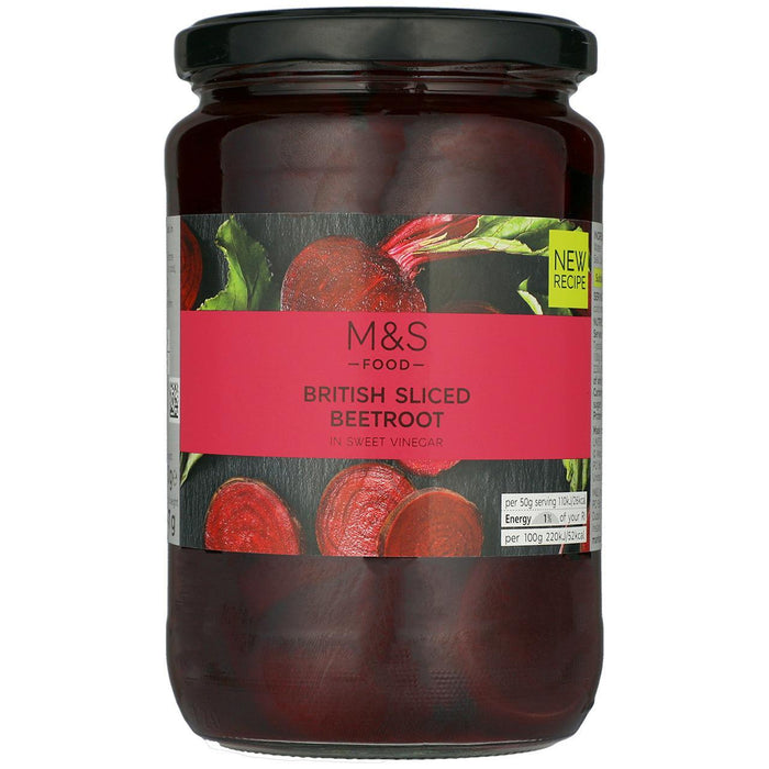M & S British in Sliced ​​Rote Beete 710g