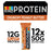Freundliche knusprige Erdnussbutter -Protein -Snack -Bar 12 x 50g