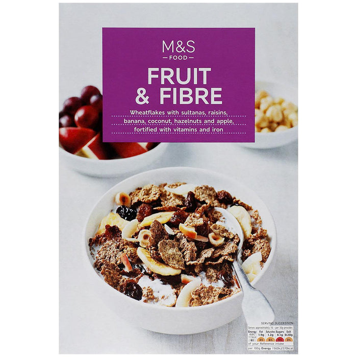 M&S Fruit & Fiber Flakes 500G