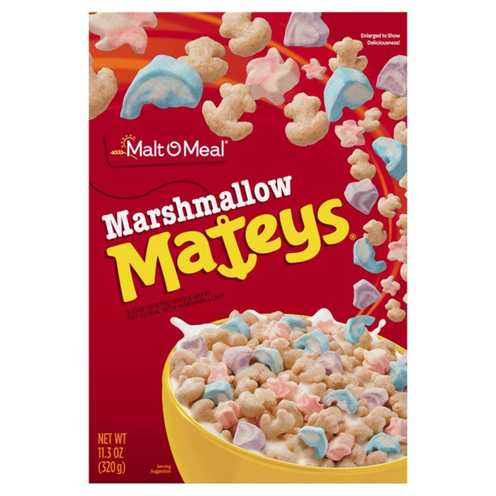 Malt o farine Marshmallow Mateys 320G