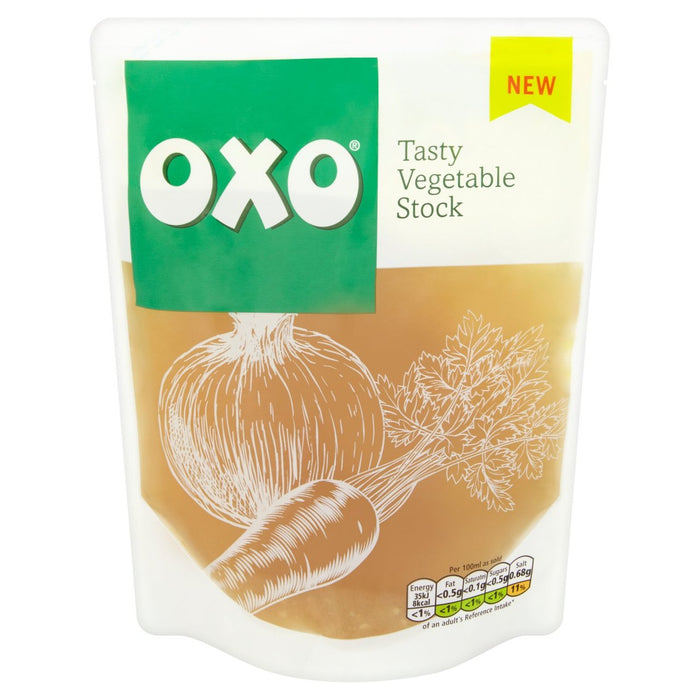 Oxo Ready To Use Vegetable Stock 320g