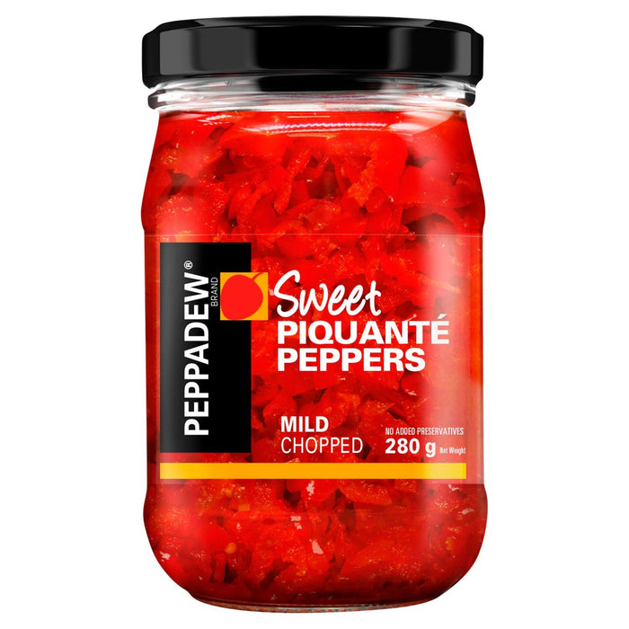 Peppadew piquante peppers mild gehackt 280 g