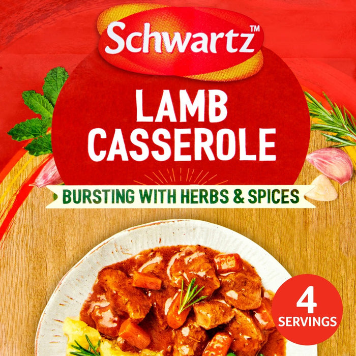 Schwartz Classic Lamb Casserole Rezept Mix 35G