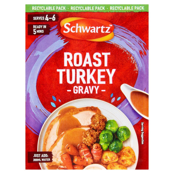 Schwartz Classic Soast Turkey Gravy Mix 25g