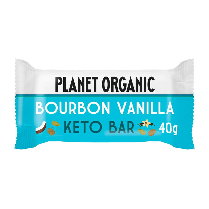 Planet Bio Bourbon Vanille Keto Bar 40g