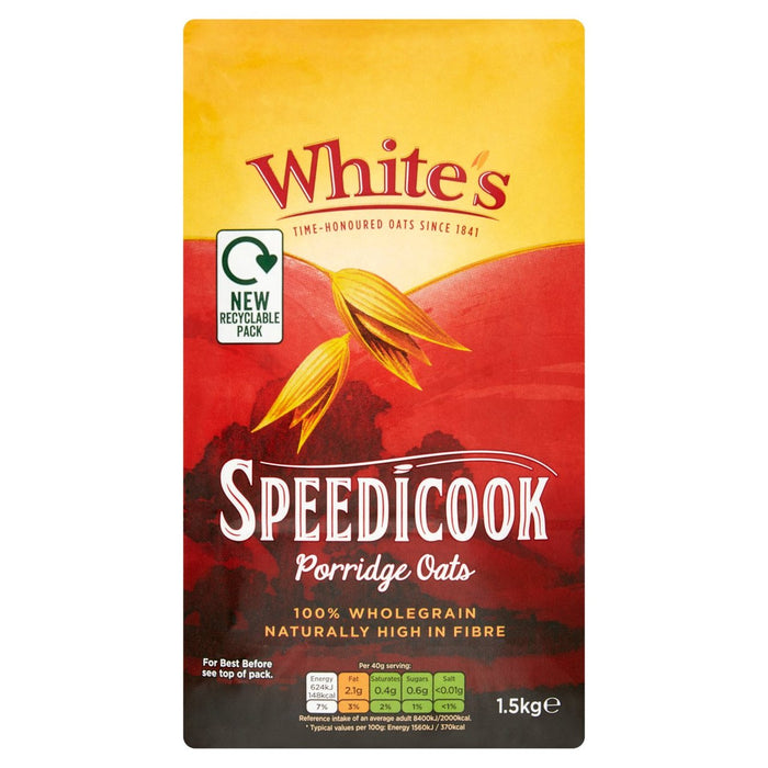 White's Speedicook Porridge Oats 1.5kg