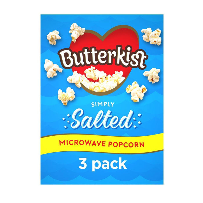 Butterkist Salted Microwave Popcorn 210g