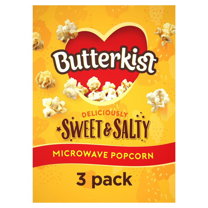 Butterkist Sweet & Salted Microwave Popcorn 210g
