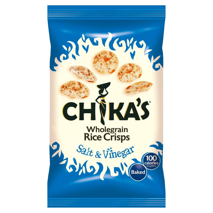 Chika's Sea Salt and Vinegar Rice Crisps 85g