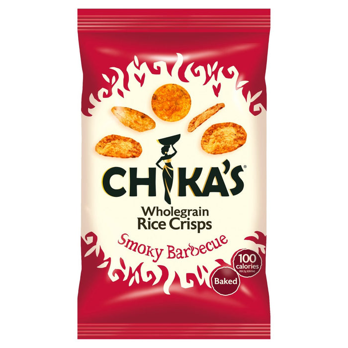 Chika's Smoky Barbecue Rice Crisps 85g