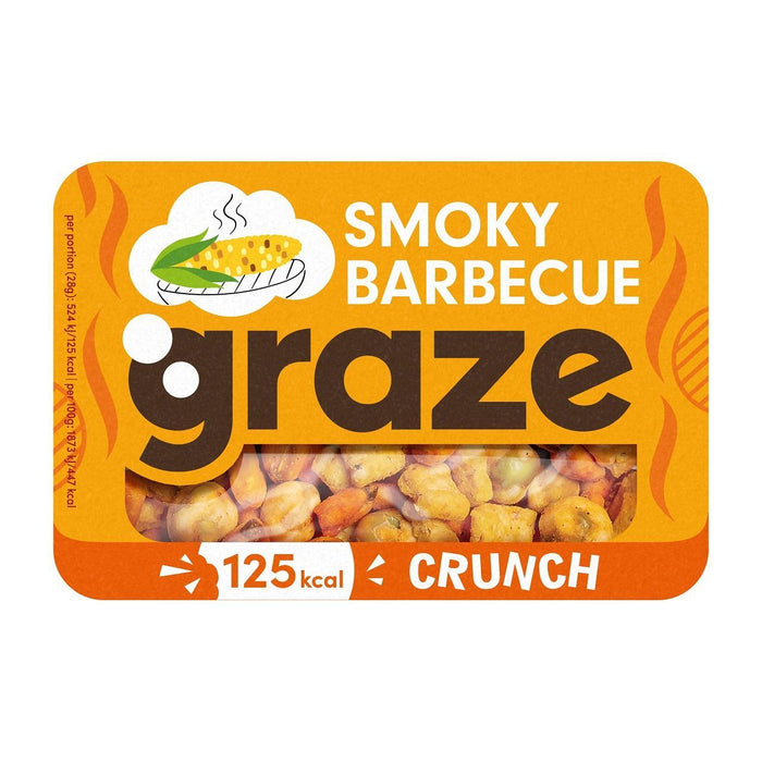 Graze Crunch Snack Mix rauchiger Grillen 28g