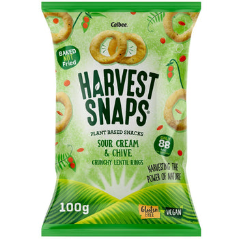 Harvest Snaps Chickpea Sticks Salt & Vinegar 6 x 18g