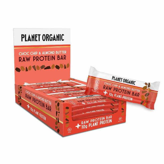 Planet Organic Choc Chip & Almond Butter Protein Bar Multipack 14 x 50g