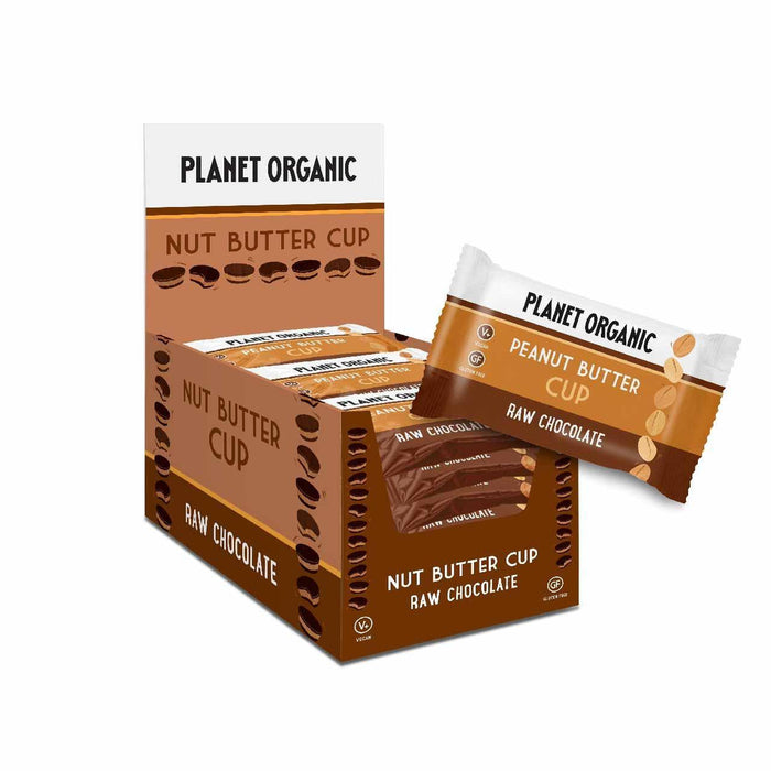 Planeta Organic Peanut Butter Cup Multipack 15 x 25g