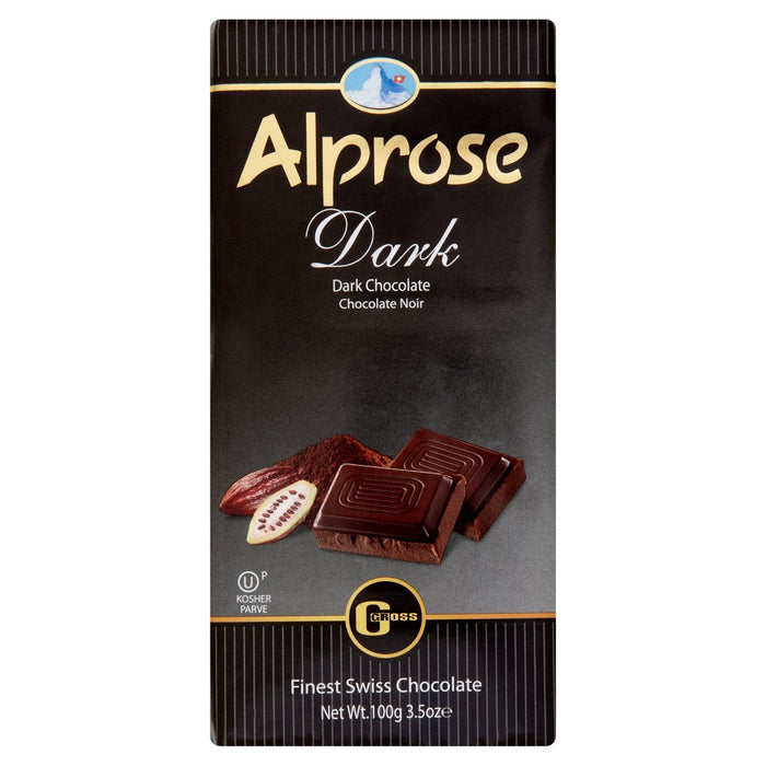 Alprose Swiss Chocolate noir 100g