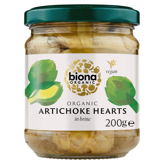 BIONA orgánica alcachofa corazones 200g