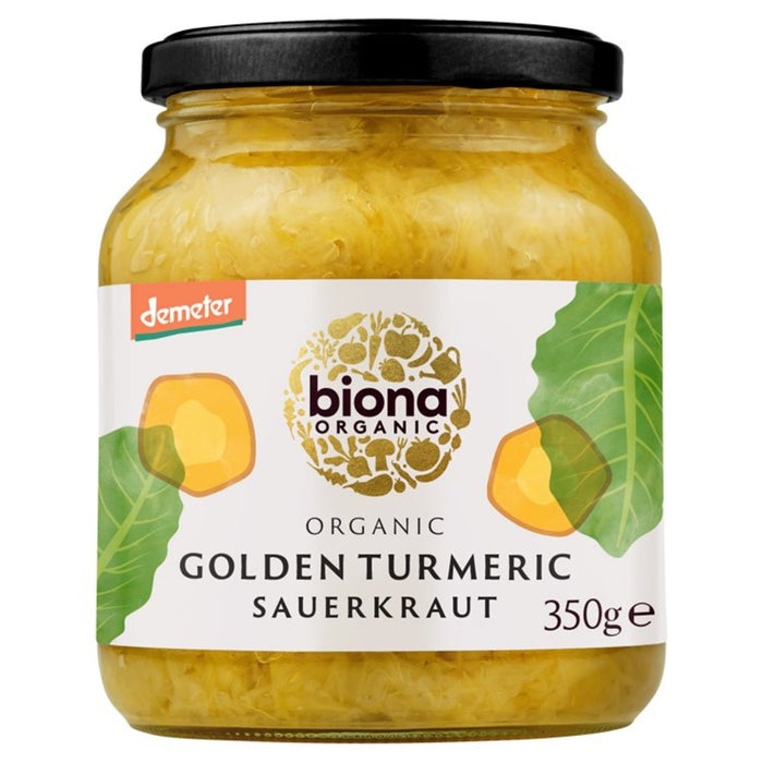 Biona Organic Golden Turmame Sauerkraut 350G
