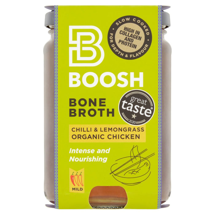 Boosh Bone Broth Chilli et citronnelle 350 ml