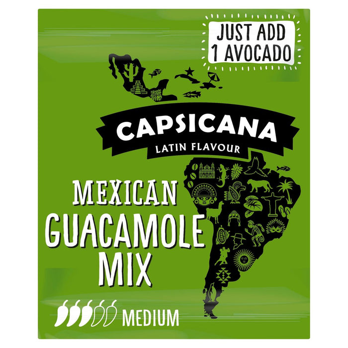 Capsicana guacamole fajita mezcla 25g