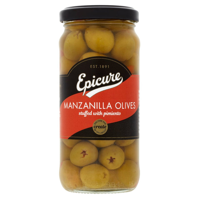 Epicure Manzanilla Olives farcues de pimiento 240g