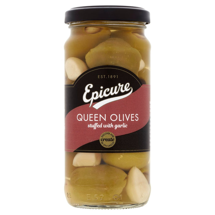 Epicure Queen Olives farcée d'ail 235g