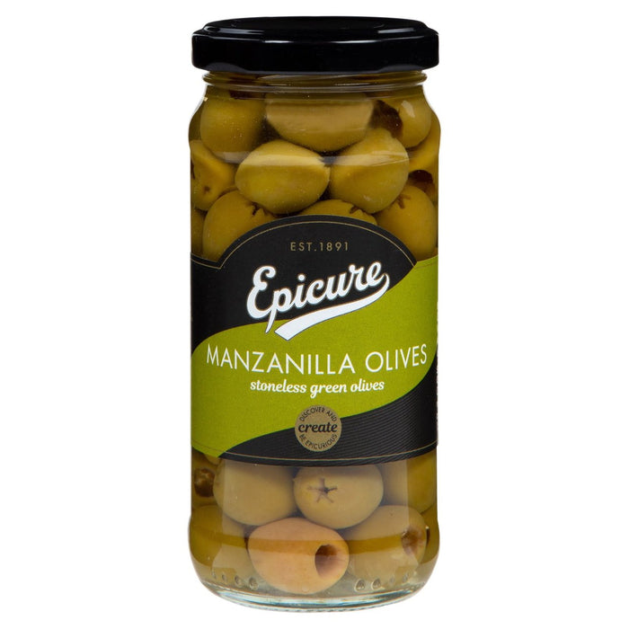 Epicure Olives vertes sans pierre 235g