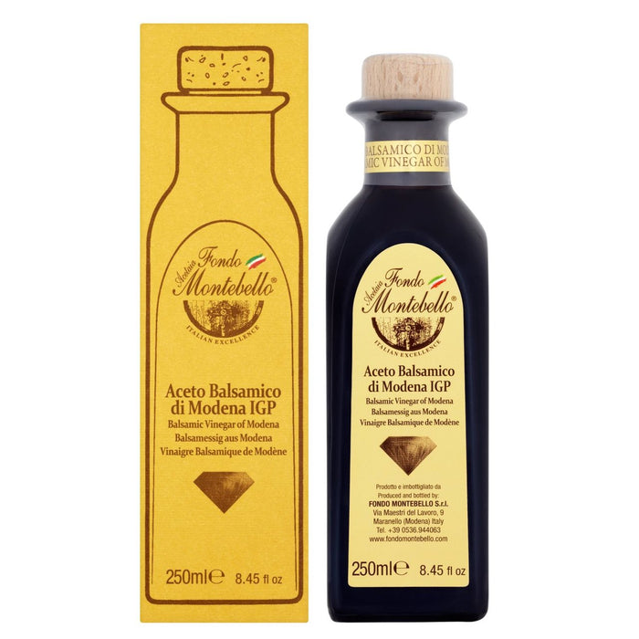 Fondo Montebello Vinaigre balsamique de Modène âgé d'or 250 ml