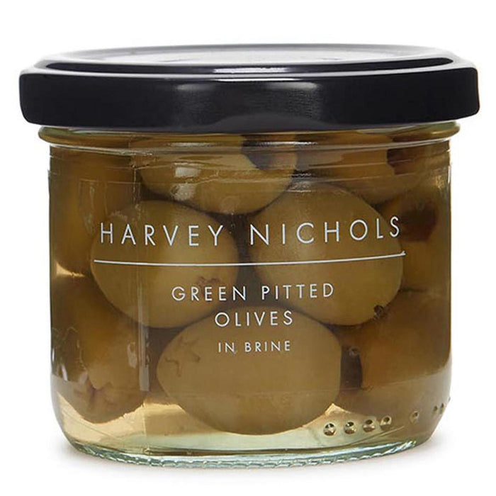 Harvey Nichols Olives con picadura verde en salmuera 100g