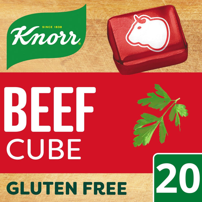 Cubos de caldo de carne de res Knorr 20 x 10g