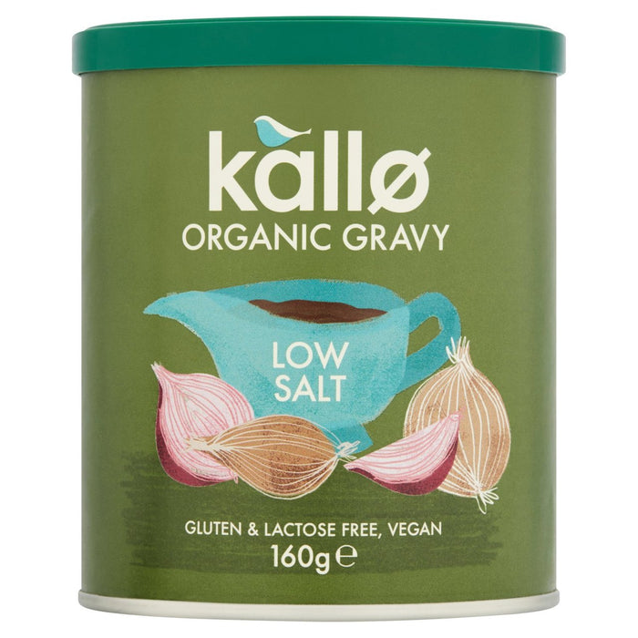 Gránulos de salsa orgánica de kallo bajo 160G