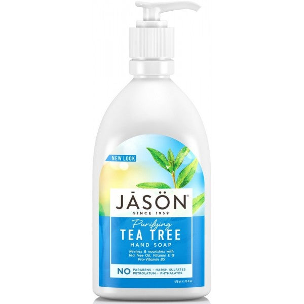 جيسون صابون شجرة الشاي السائل الساتان 480 مل