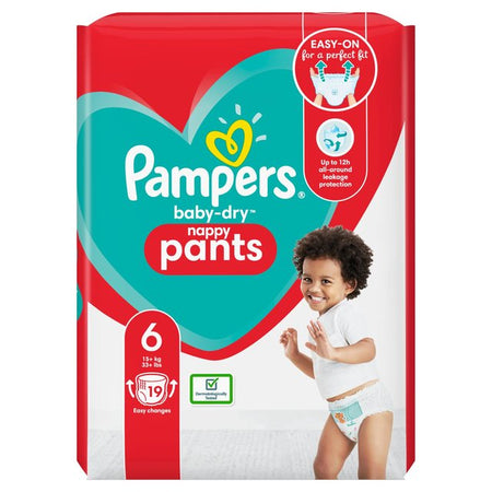 Baby Dry Pants Size 6 Essential Pack 19 per pack | Online